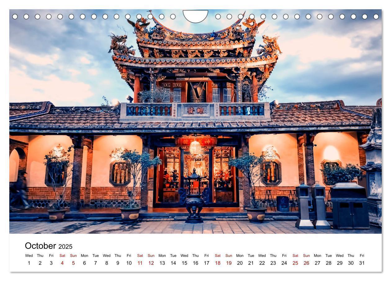 Bild: 9781325938186 | A Journey In Taipei (Wall Calendar 2025 DIN A4 landscape), CALVENDO...