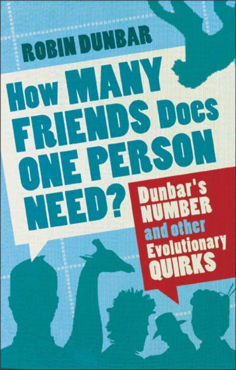Cover: 9780571253432 | How Many Friends Does One Person Need? | Professor Robin Dunbar | Buch