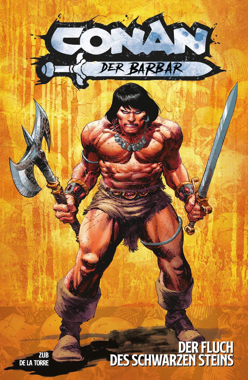Cover: 9783741636356 | Conan der Barbar | Bd. 1 (2. Serie): Der Fluch des schwarzen Steins