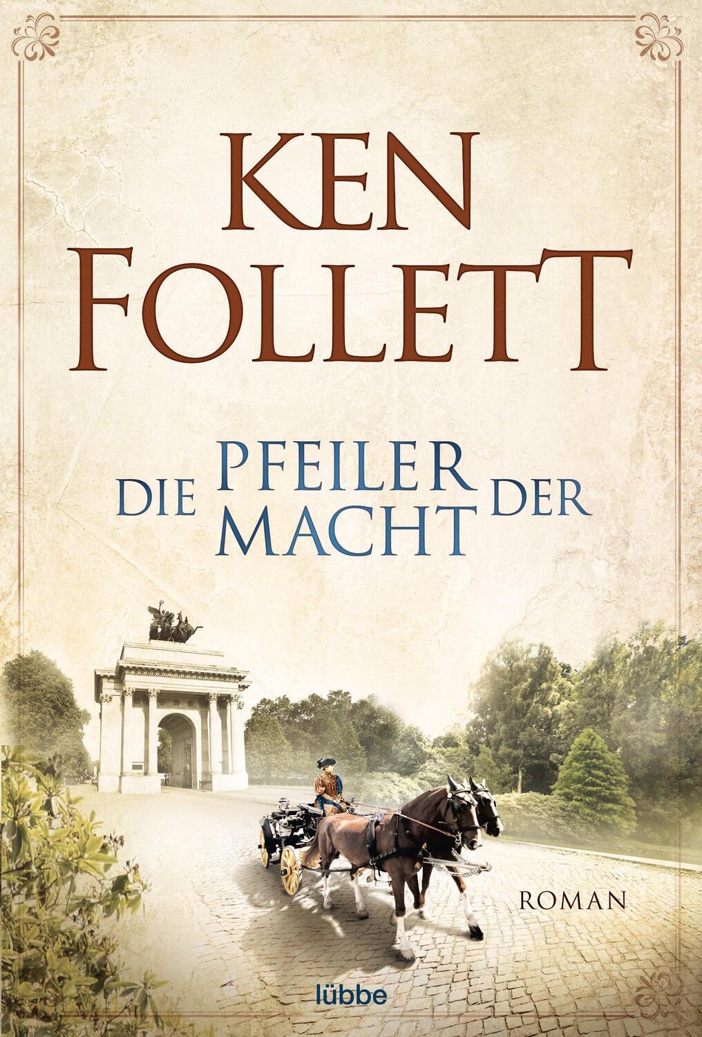 Cover: 9783404172320 | Die Pfeiler der Macht | Ken Follett | Taschenbuch | 624 S. | Deutsch