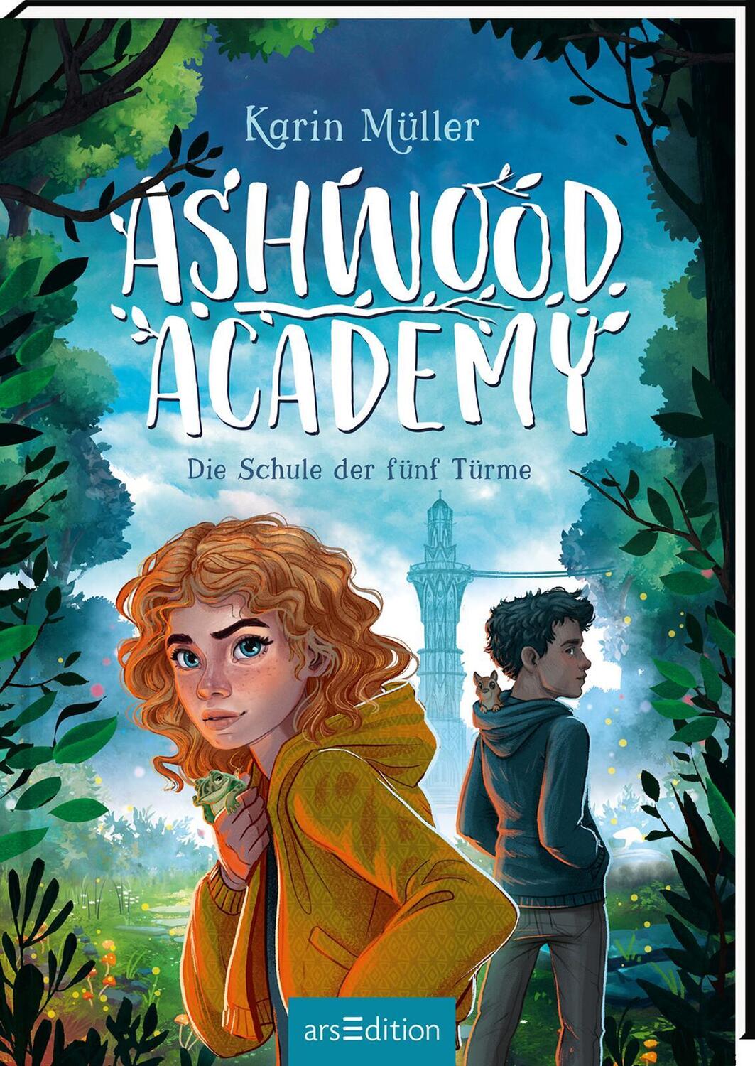 Cover: 9783845844589 | Ashwood Academy - Die Schule der fünf Türme (Ashwood Academy 1) | Buch