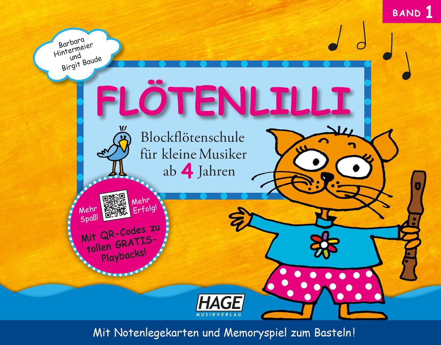 Cover: 9783866260740 | Flötenlilli, Sopranblockflötenschule1 | Helmut Hage | Taschenbuch