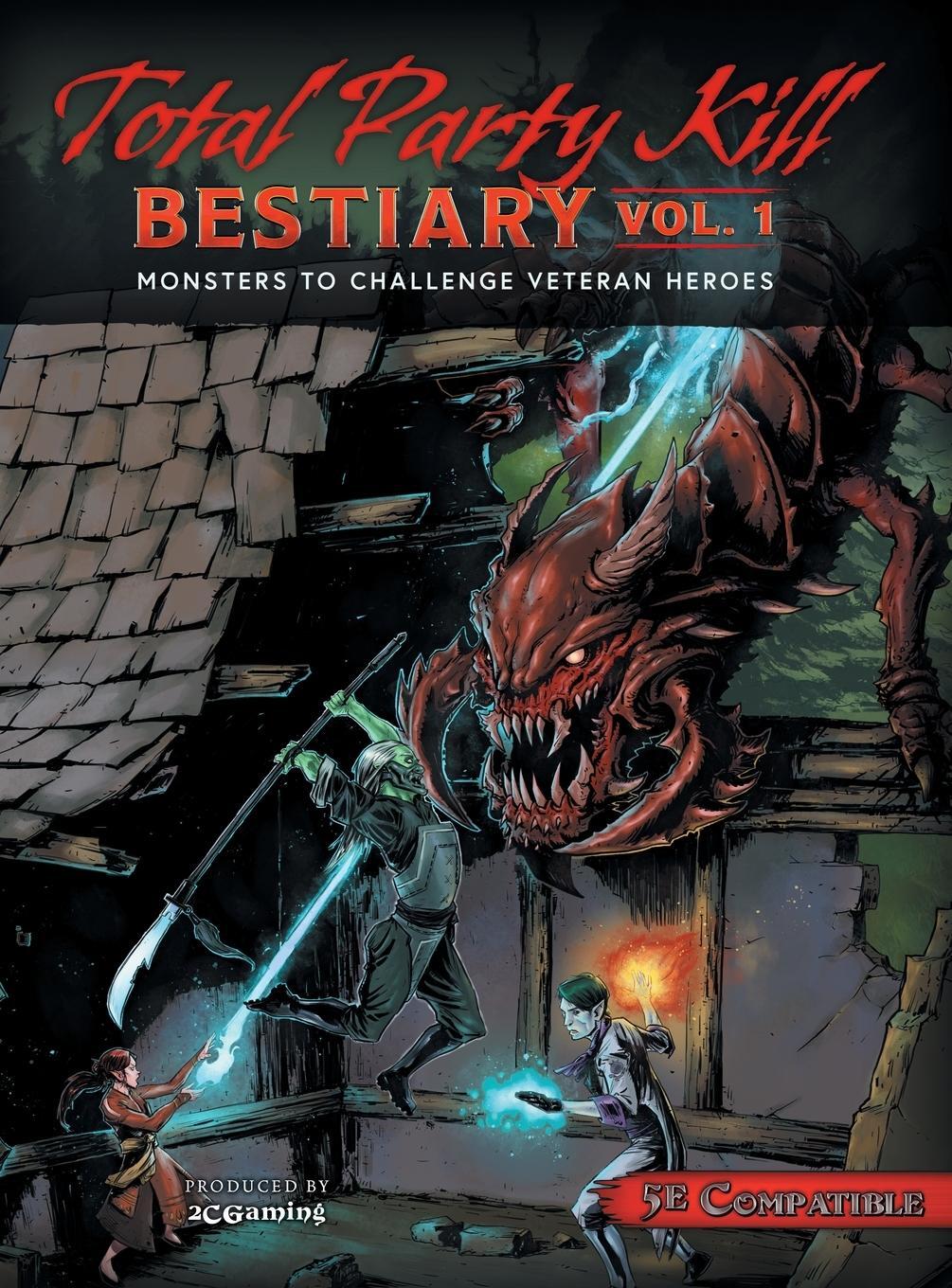 Cover: 9781946678126 | Total Party Kill Bestiary, Vol. 1 | Ryan Servis | Buch | Englisch
