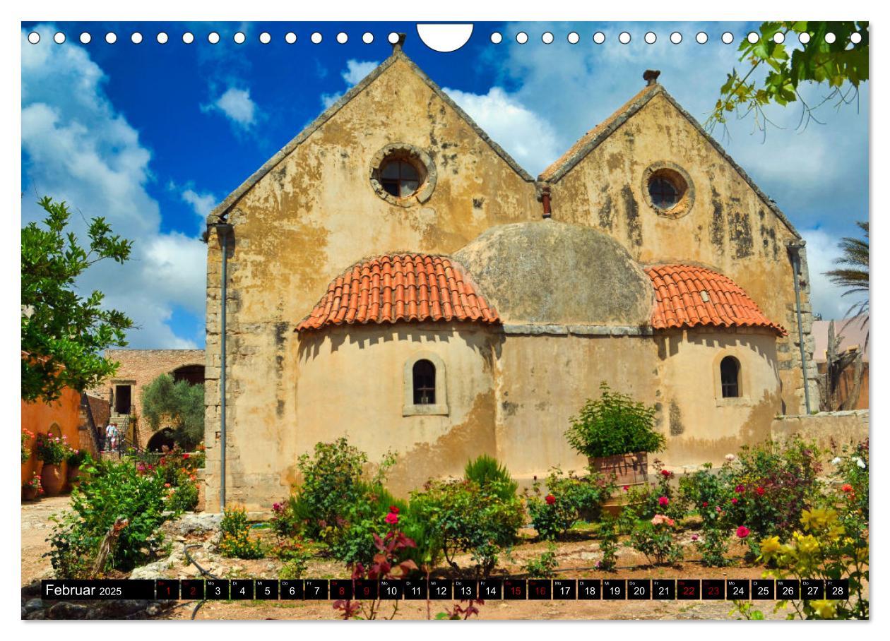 Bild: 9783383916229 | Klöster und Kirchen auf Kreta (Wandkalender 2025 DIN A4 quer),...