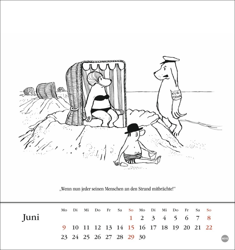 Bild: 9783756406975 | Loriot Postkartenkalender 2025 | Loriot | Kalender | Spiralbindung