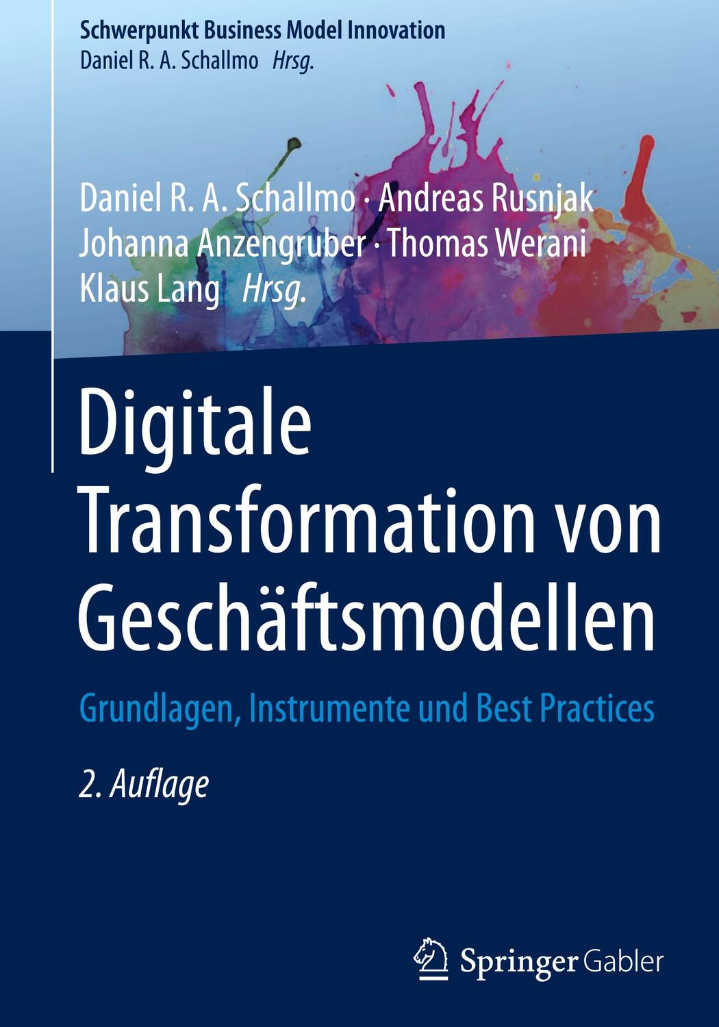Cover: 9783658319793 | Digitale Transformation von Geschäftsmodellen | Schallmo (u. a.)