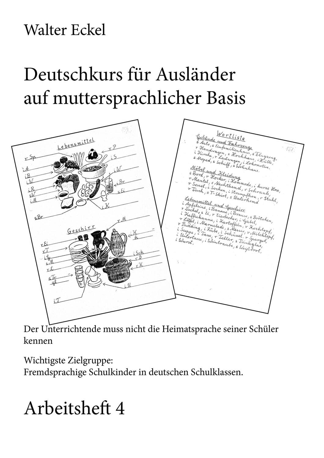 Cover: 9783734760952 | Deutschkurs für Ausländer auf muttersprachlicher Basis - Arbeitsheft 4