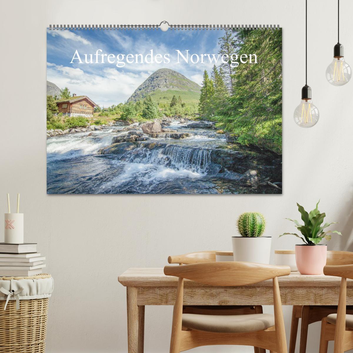 Bild: 9783435181667 | Aufregendes Norwegen (Wandkalender 2025 DIN A2 quer), CALVENDO...