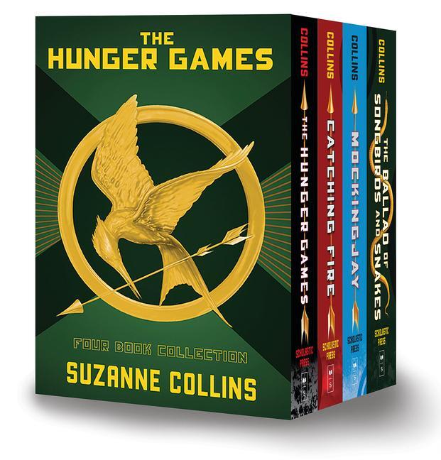 Cover: 9781338686531 | Hunger Games 4-Book Hardcover Box Set (the Hunger Games, Catching...