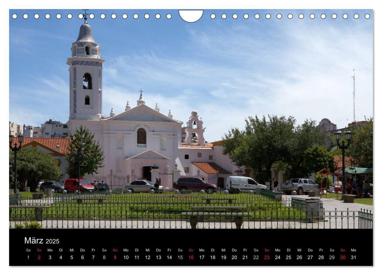 Bild: 9783435644995 | Buenos Aires (Wandkalender 2025 DIN A4 quer), CALVENDO Monatskalender