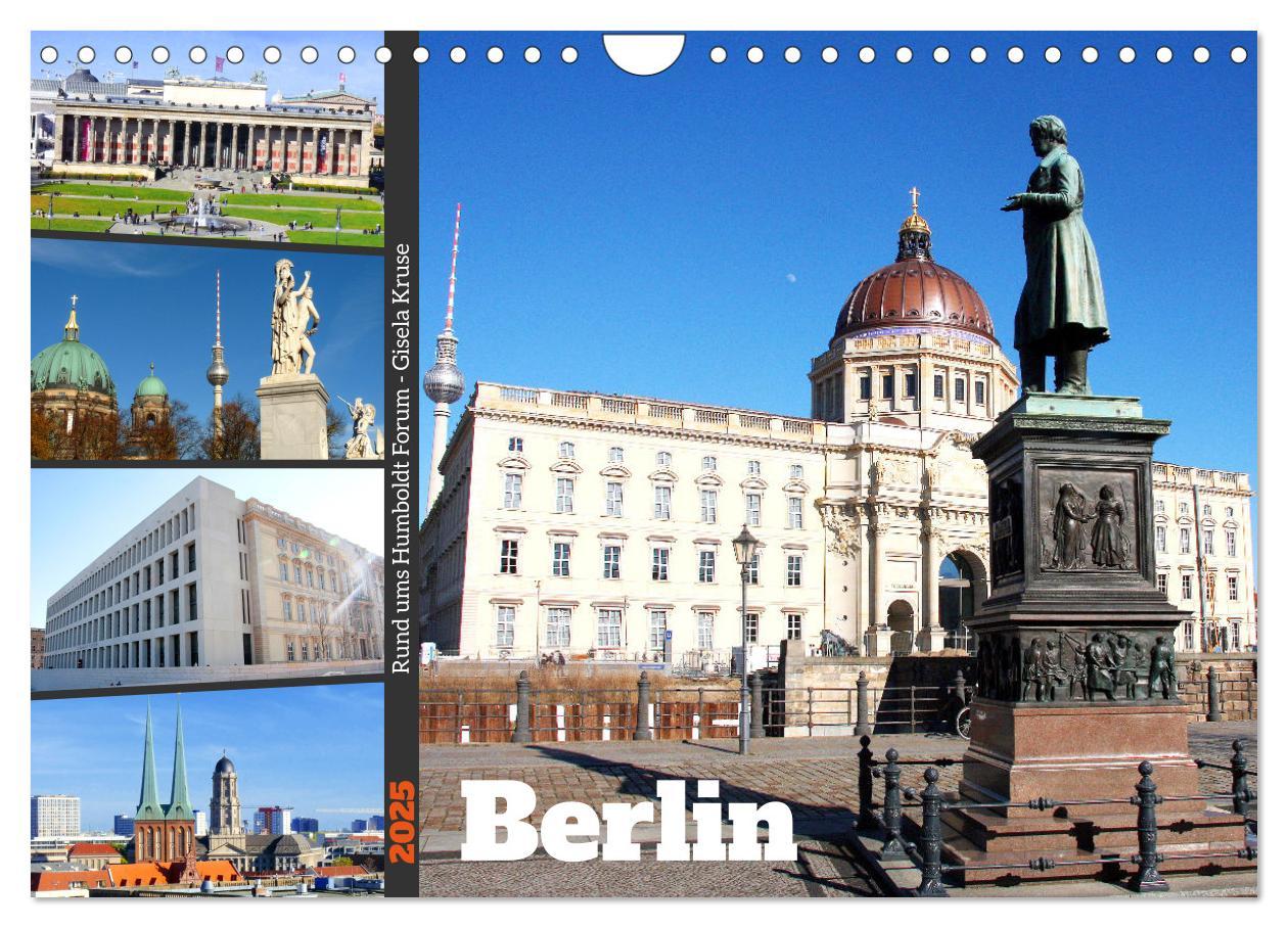 Cover: 9783383977398 | Berlin - Rund ums Humboldt Forum (Wandkalender 2025 DIN A4 quer),...