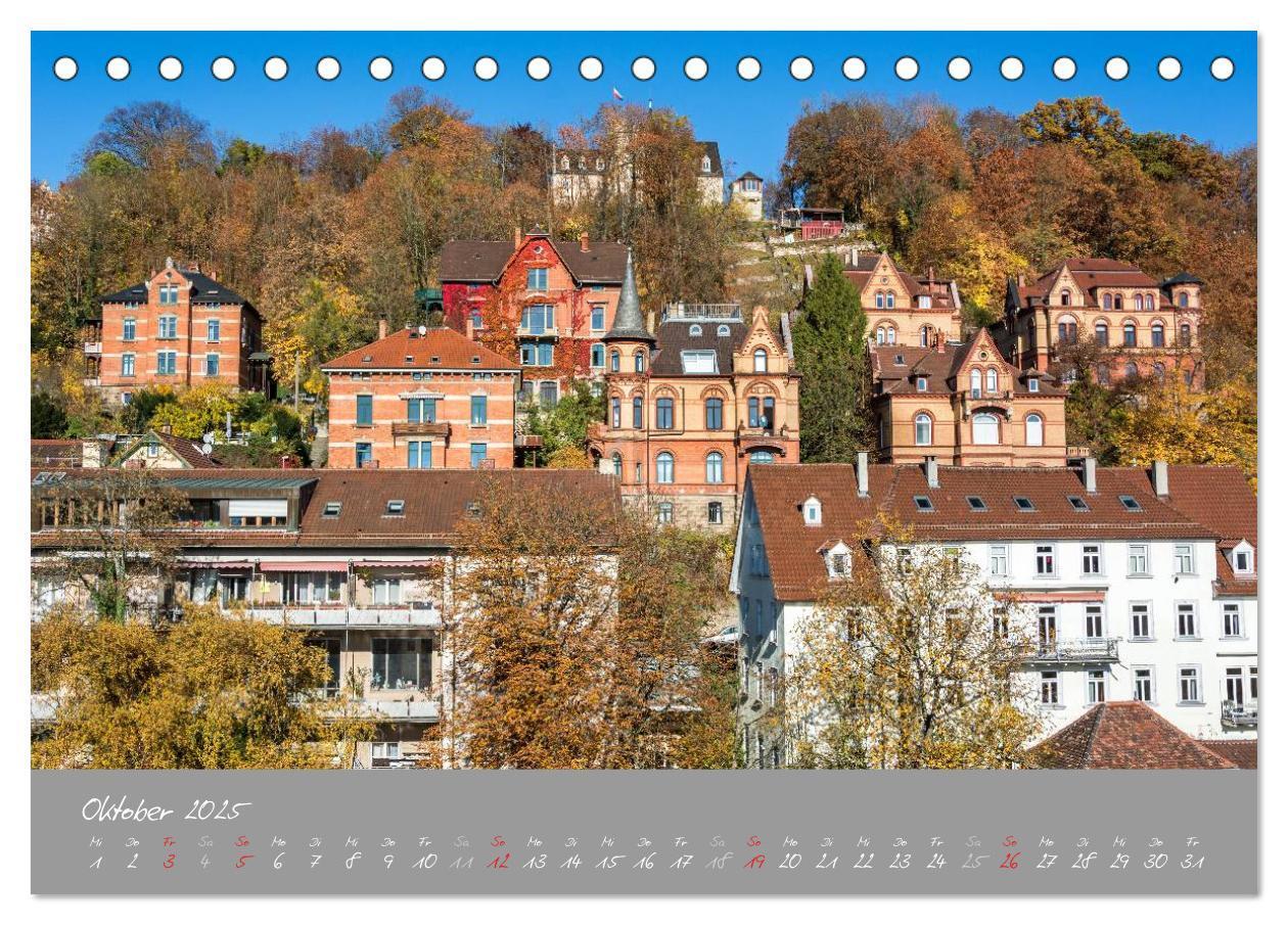 Bild: 9783435570751 | Zwölf Monate in Tübingen (Tischkalender 2025 DIN A5 quer), CALVENDO...