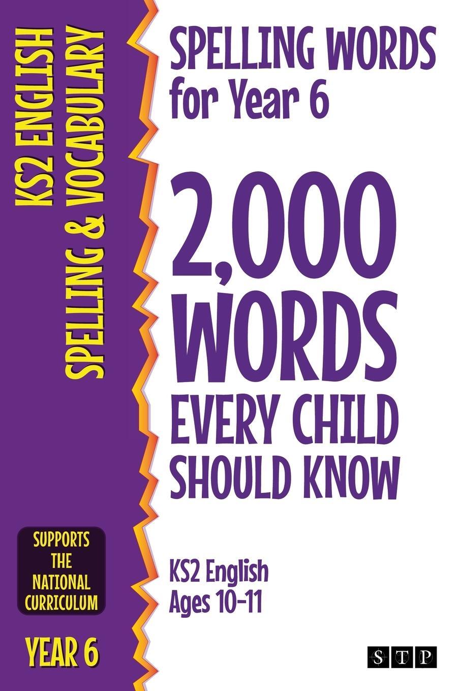 Cover: 9781912956197 | Spelling Words for Year 6 | Stp Books | Taschenbuch | Paperback | 2020
