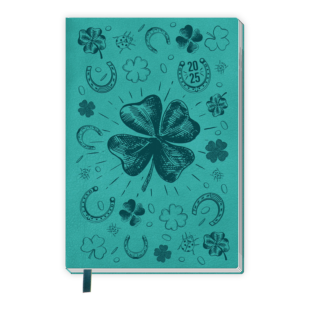 Cover: 4251901507211 | Trötsch Taschenkalender A6 Soft Touch Glück 2025 | Co.KG | Kalender