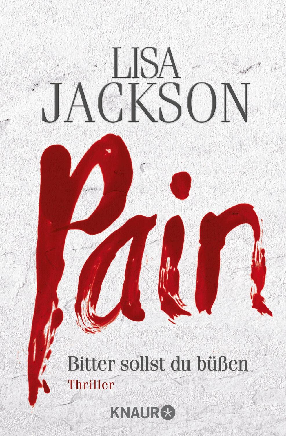 Cover: 9783426512111 | Pain | Bitter sollst du büßen | Lisa Jackson | Taschenbuch | Paperback