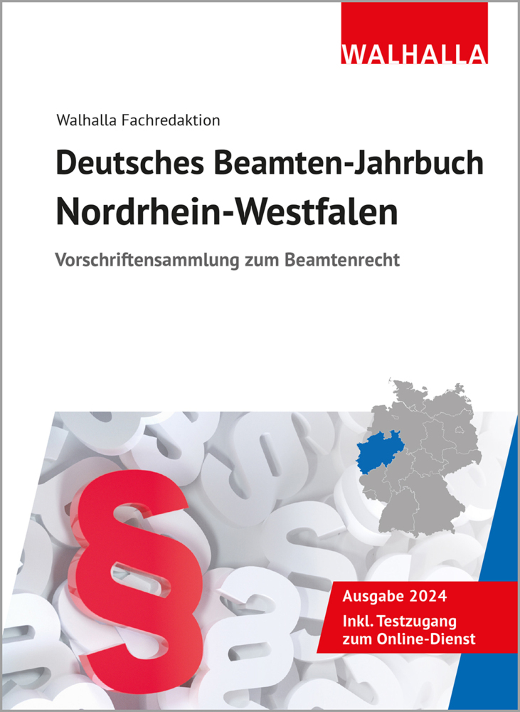 Cover: 9783802911866 | Deutsches Beamten-Jahrbuch Nordrhein-Westfalen 2024 | Fachredaktion