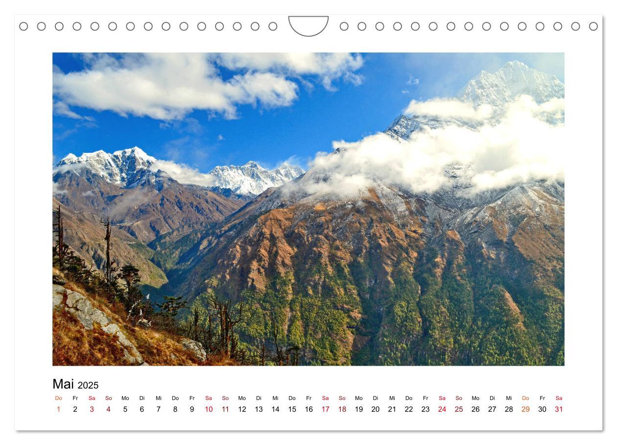 Bild: 9783435127795 | Nepal - Wanderparadies zwischen Annapurna &amp; Everest (Wandkalender...