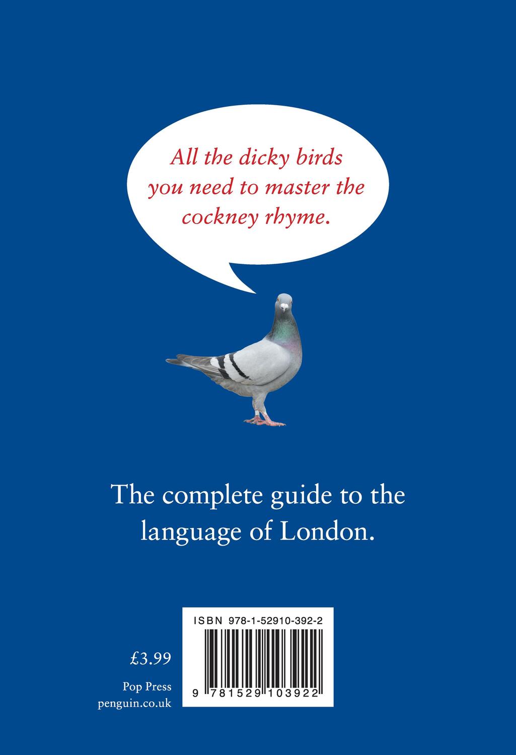 Rückseite: 9781529103922 | The Cockney Rhyming Slang Dictionary | Geoff Tibballs | Taschenbuch