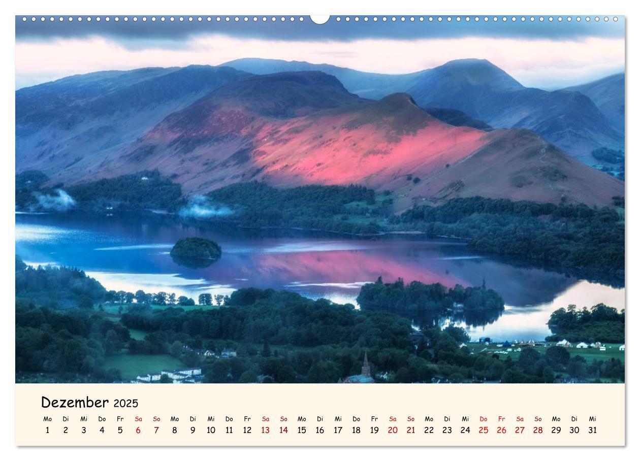 Bild: 9783435458660 | Lake District England (Wandkalender 2025 DIN A2 quer), CALVENDO...