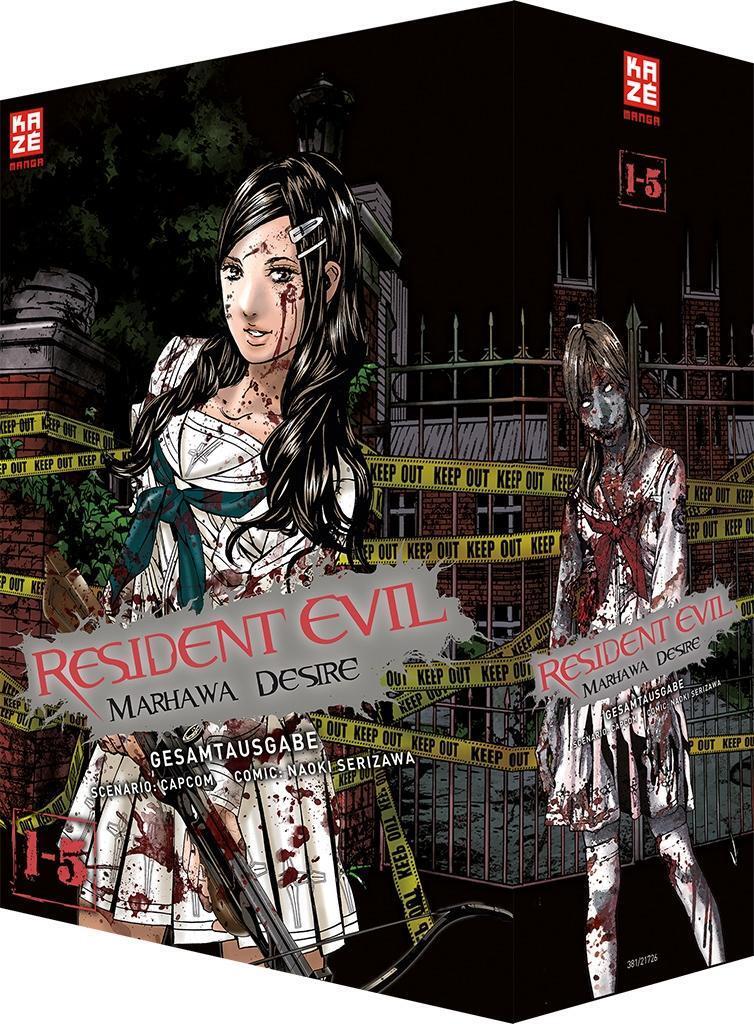 Cover: 9782889217267 | Resident Evil - Marhawa Desire Gesamtausgabe | Naoki/Capcom Serizawa