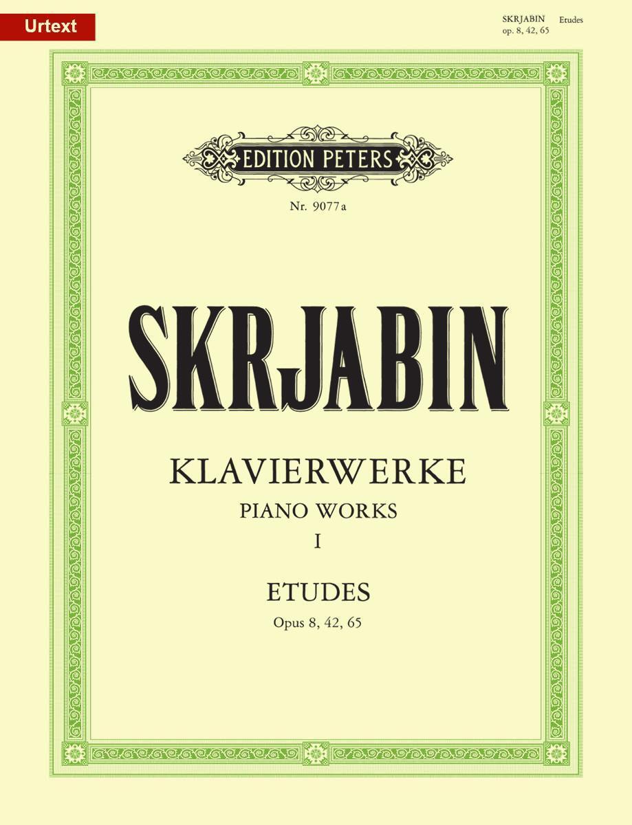 Cover: 9790014072889 | Selected Piano Works | Études Opp. 8, 42, 65 | Scriabin | Taschenbuch