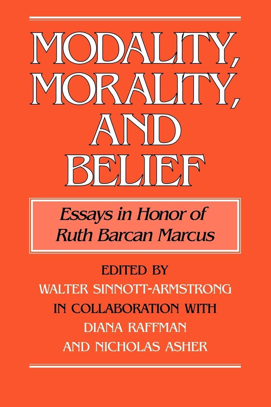 Cover: 9780521100571 | Modality, Morality and Belief | Essays in Honor of Ruth Barcan Marcus