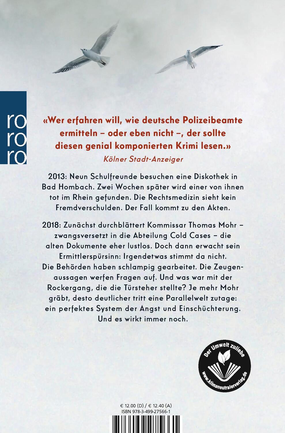 Rückseite: 9783499275661 | Endstation | Kriminalroman | Wolfgang Kaes | Taschenbuch | Deutsch