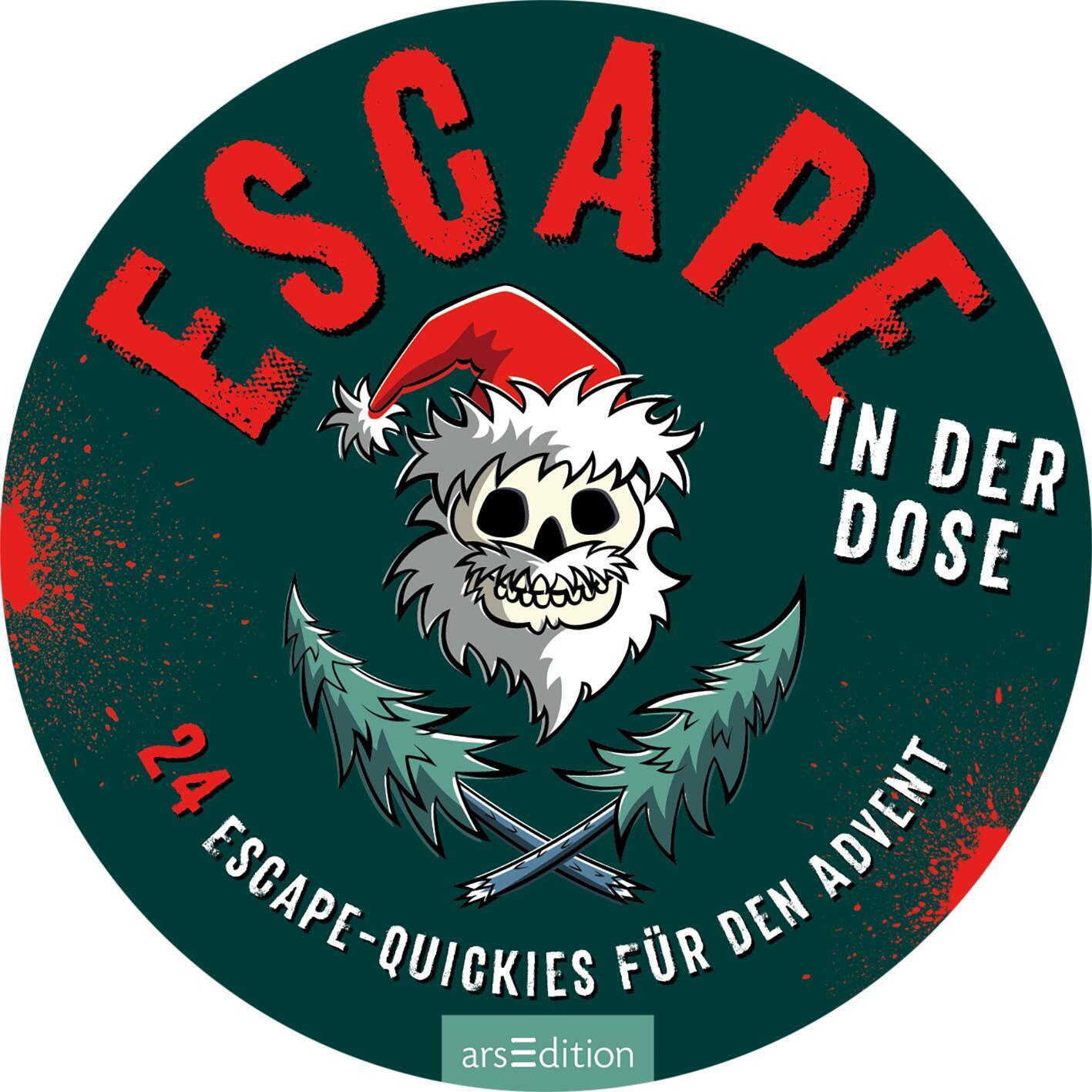 Bild: 9783845857428 | Escape-Adventskalender in der Dose | 24 Escape-Quickies für den Advent