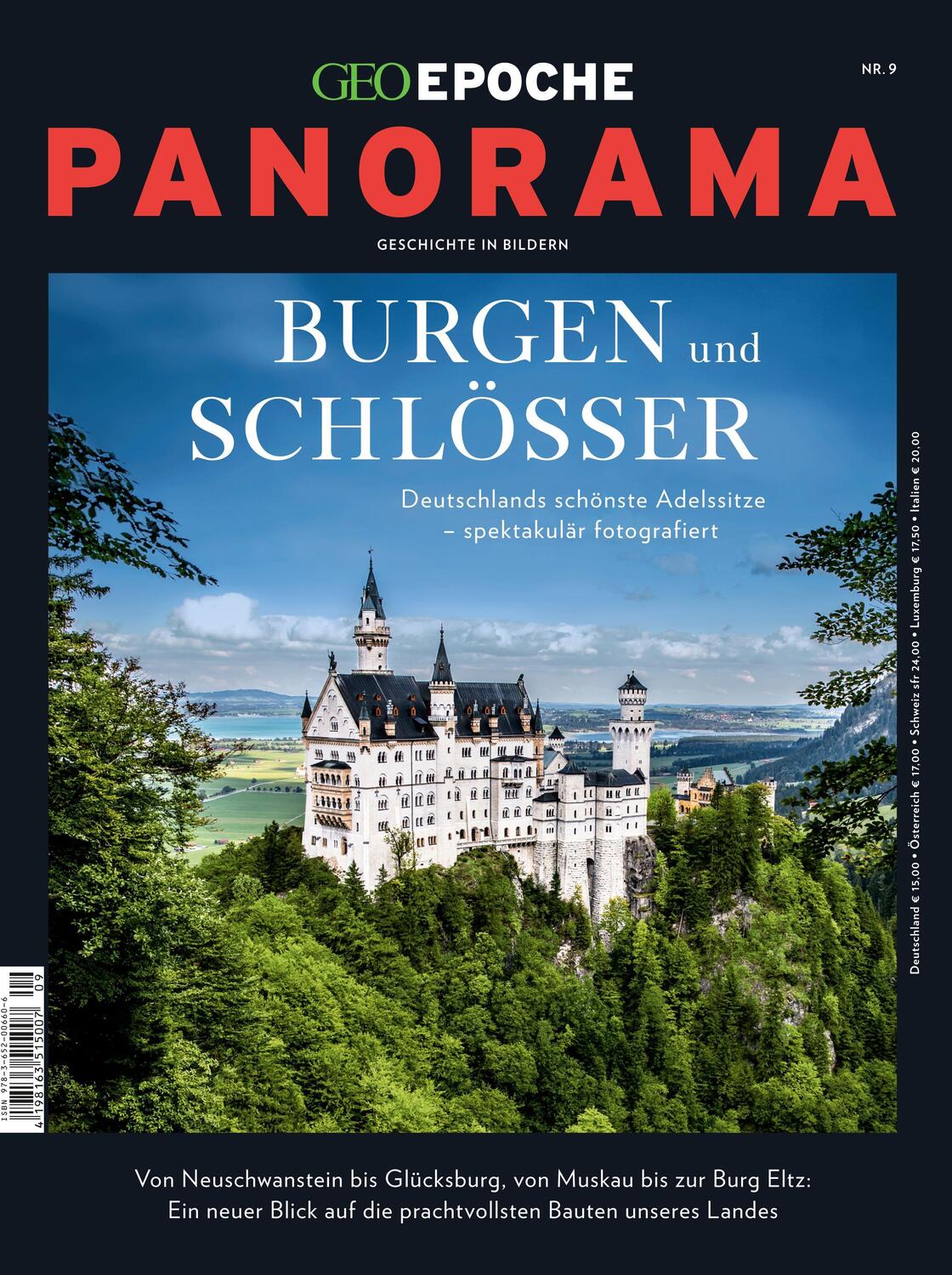 Cover: 9783652006606 | GEO Epoche Panorama 09/2017 Burgen und Schlösser | Michael Schaper