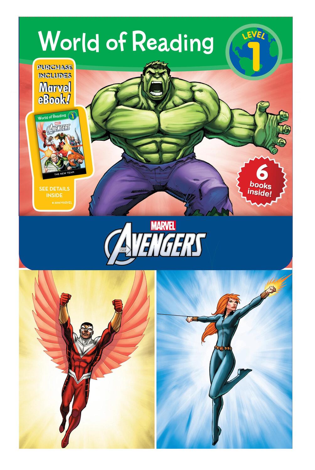 Cover: 9781484704387 | World of Reading Avengers Boxed Set: Level 1 [With E Books] | Dbg
