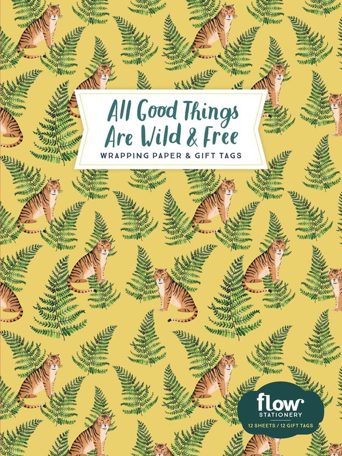 Cover: 9781523509393 | All Good Things Are Wild and Free Wrapping Paper and Gift Tags | Buch
