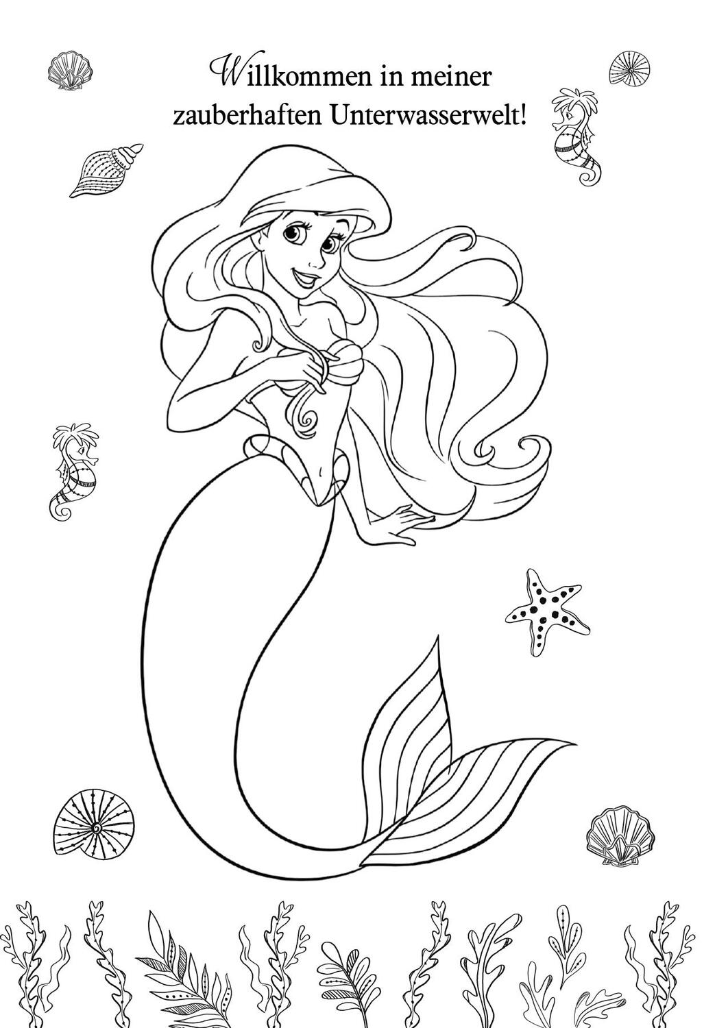 Bild: 9783833242281 | Disney Prinzessin: Arielle die Meerjungfrau - Zauberhafter Sticker-...