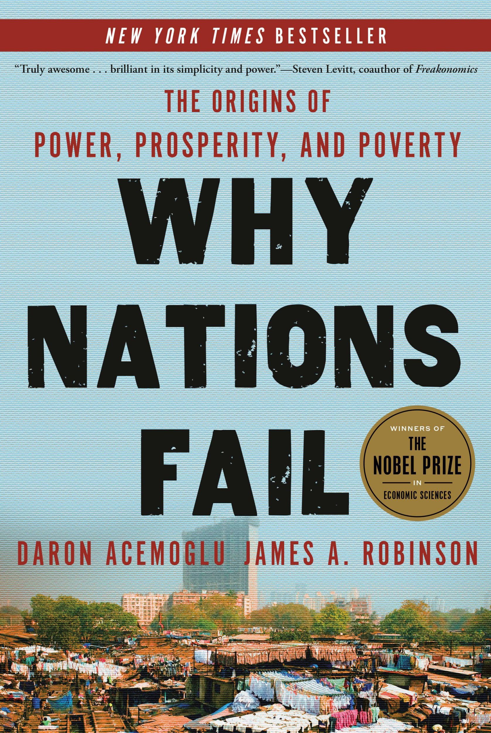 Cover: 9780307719225 | Why Nations Fail | The Origins of Power, Prosperity, and Poverty