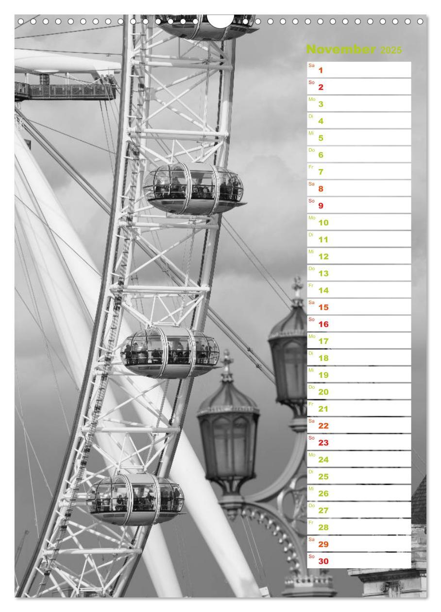 Bild: 9783457016374 | Big City London (Wandkalender 2025 DIN A3 hoch), CALVENDO...