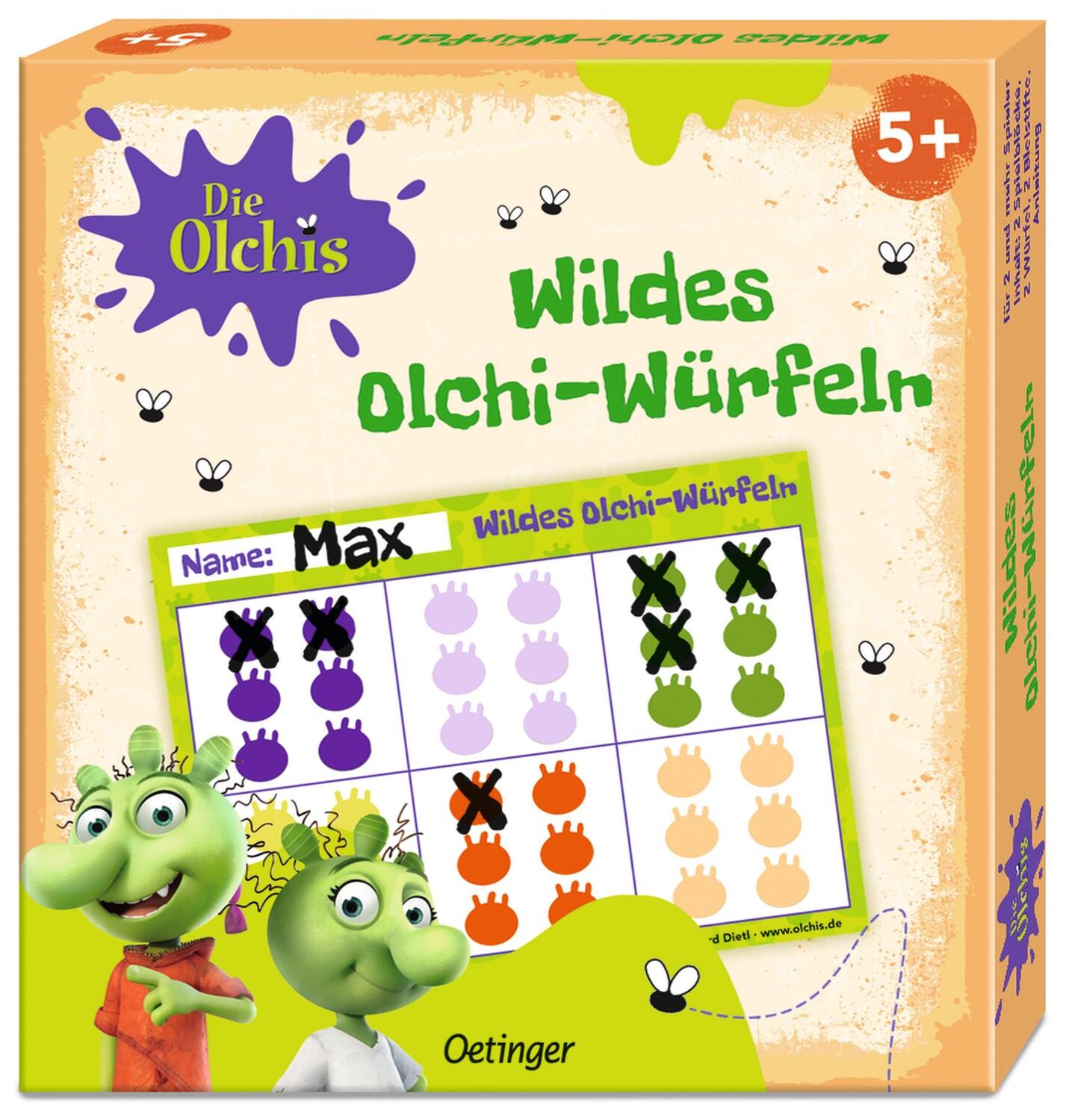 Cover: 4260512181949 | Die Olchis. Wildes Olchi-Würfeln | Spiel | Olchis | schachtel | Spiel