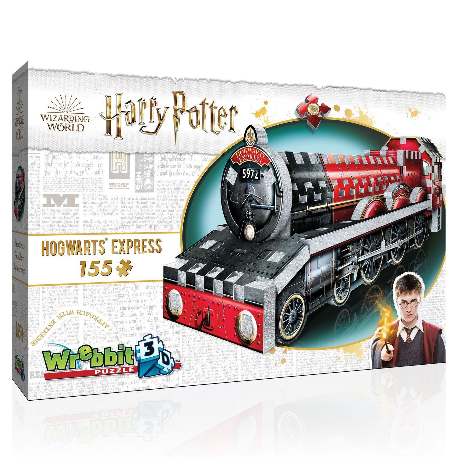 Bild: 665541002014 | Hogwarts Express Harry Potter. 3D-PUZZLE (155 Teile) | Spiel | Deutsch