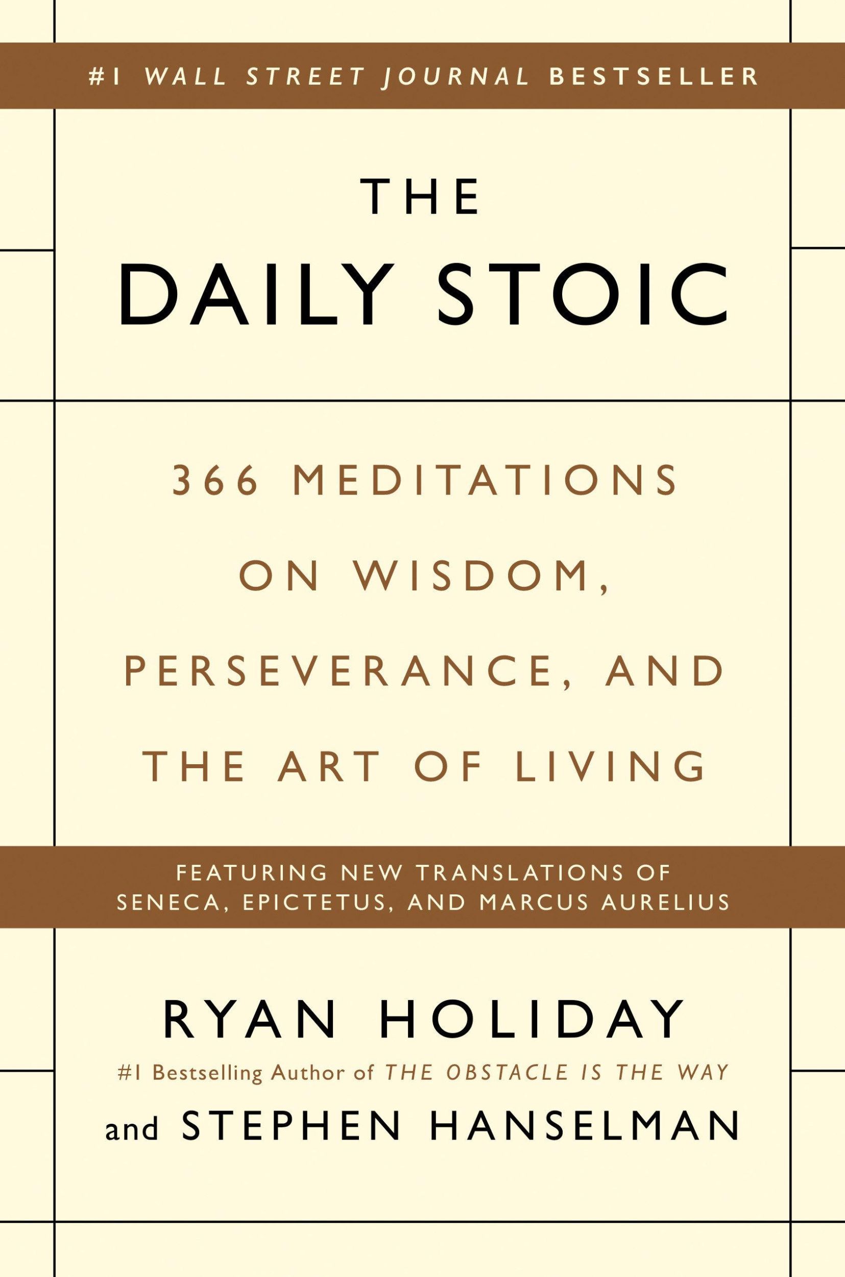 Cover: 9780735211735 | The Daily Stoic | Ryan Holiday (u. a.) | Einband - fest (Hardcover)