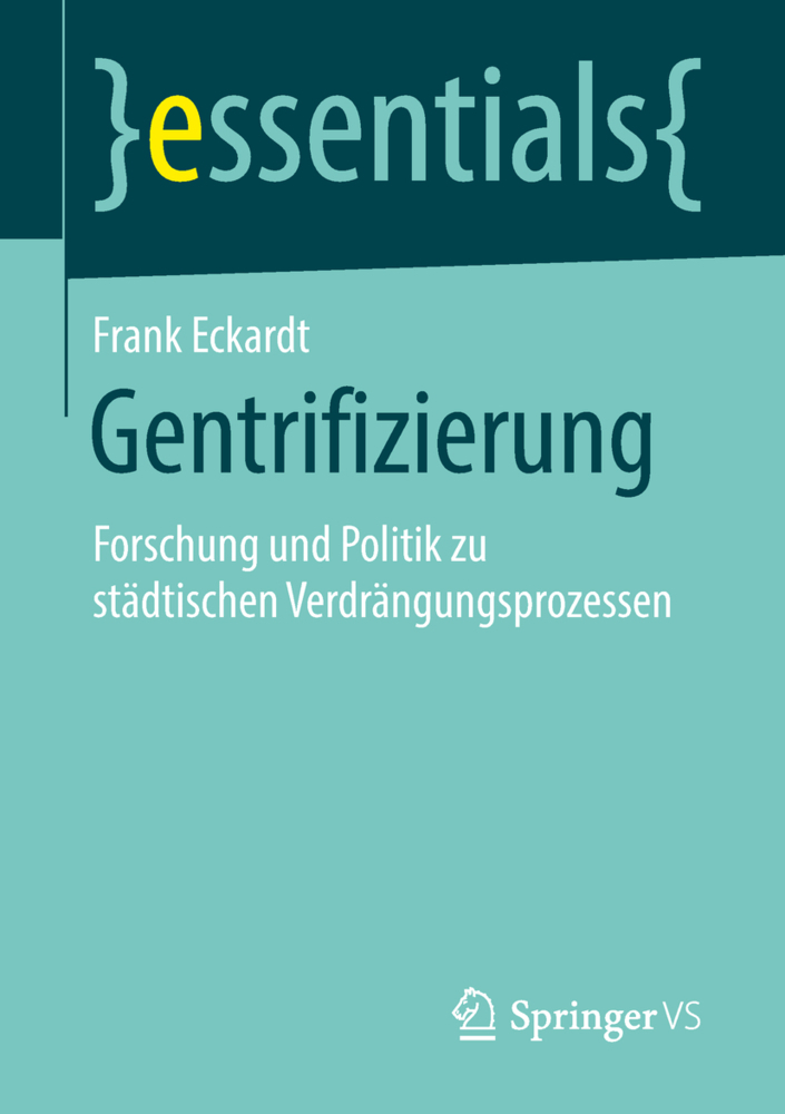 Cover: 9783658217136 | Gentrifizierung | Frank Eckardt | Taschenbuch | Deutsch | 2018