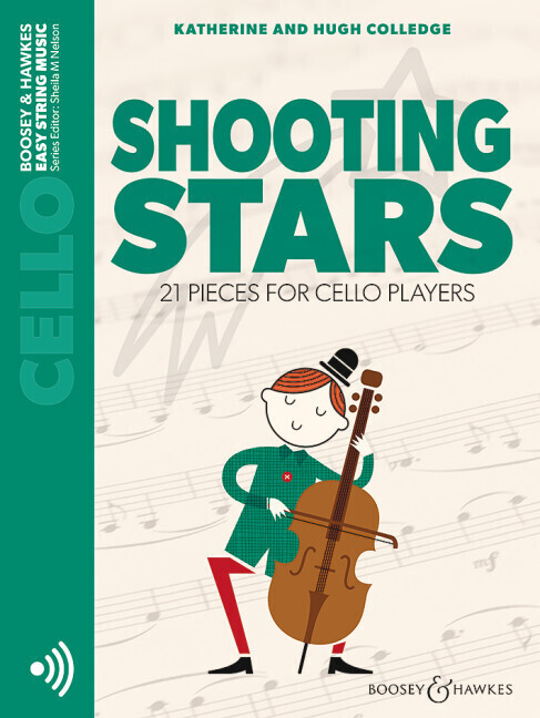 Cover: 9781784546540 | Shooting Stars | 21 pieces for cello player. Violoncello. | Nelson