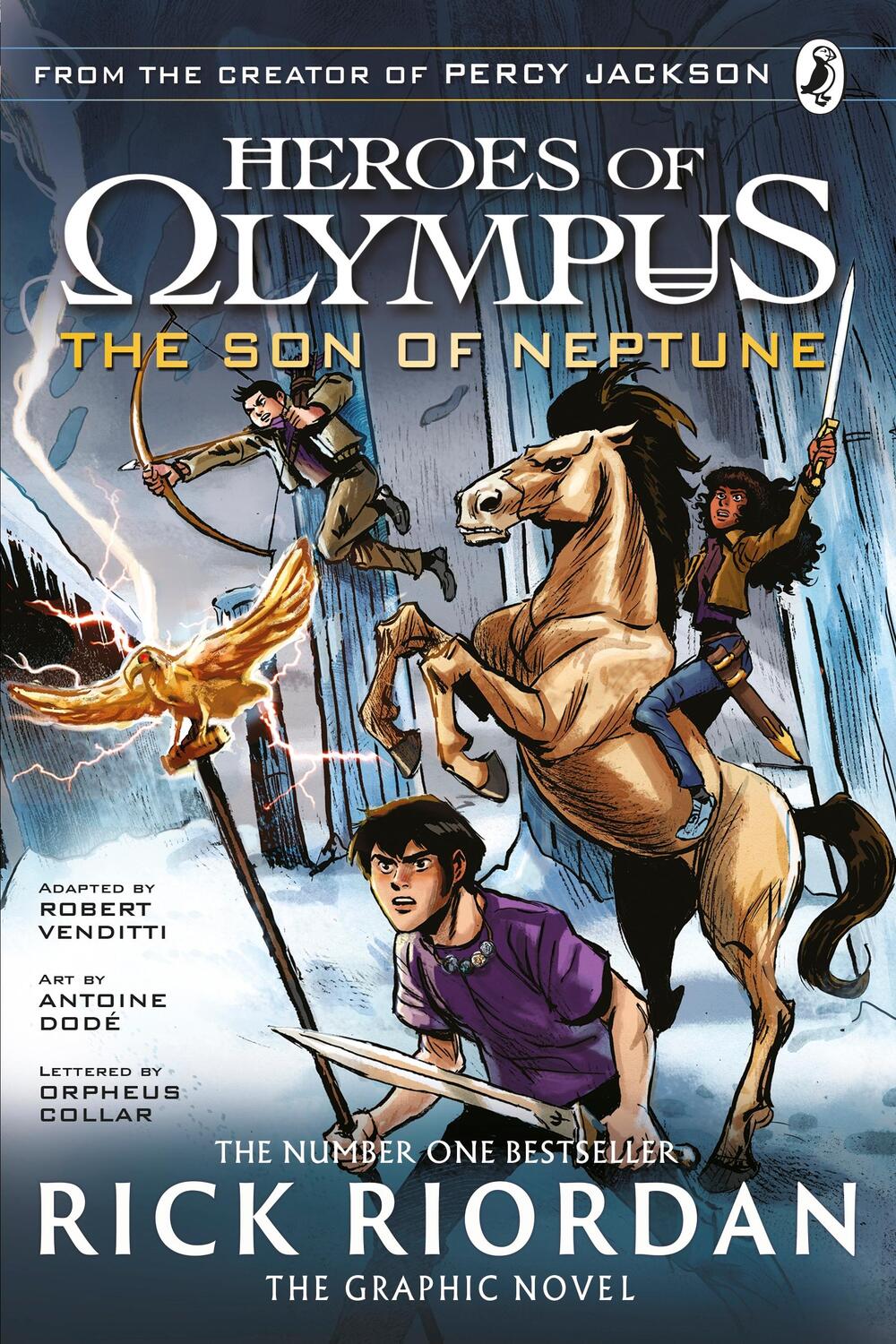 Cover: 9780141370507 | The Son of Neptune: The Graphic Novel (Heroes of Olympus Book 2)