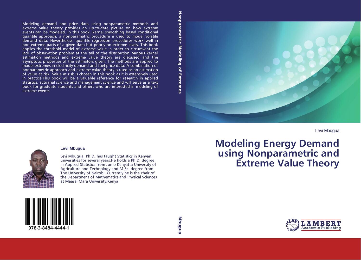 Cover: 9783848444441 | Modeling Energy Demand using Nonparametric and Extreme Value Theory