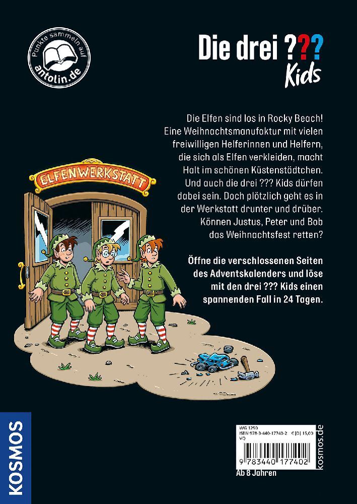 Bild: 9783440177402 | Die drei ??? Kids, Der Adventskalender | Boris Pfeiffer | Buch | 2023