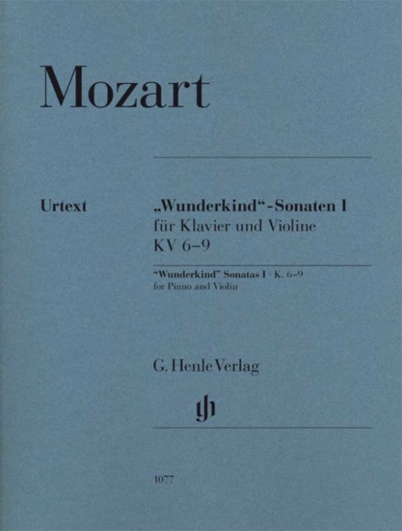 Cover: 9790201810775 | Mozart, Wolfgang Amadeus - "Wunderkind"-Sonaten Band I für Klavier...