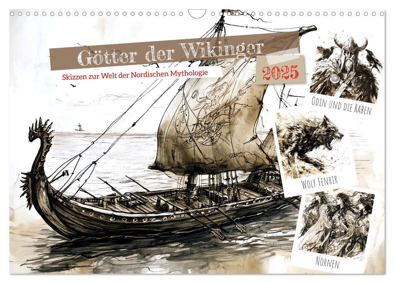 Cover: 9783383762864 | Götter der Wikinger - Skizzen zur Welt der Nordischen Mythologie...