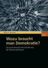 Cover: 9783810033505 | Wozu braucht man Demokratie? | Heidrun Abromeit | Taschenbuch