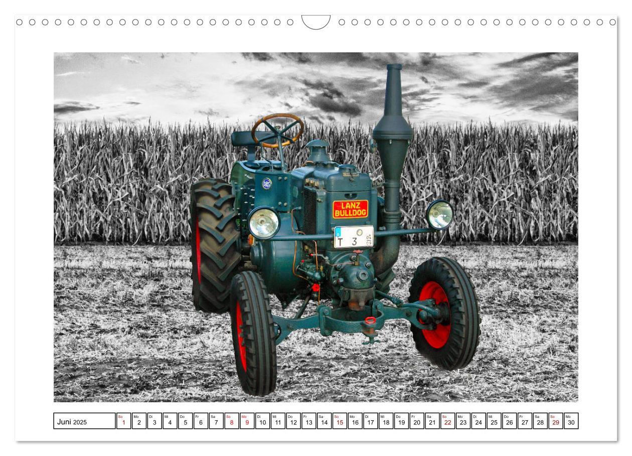 Bild: 9783383942808 | HANOMAG und LANZ Oldtimer Modelle (Wandkalender 2025 DIN A3 quer),...