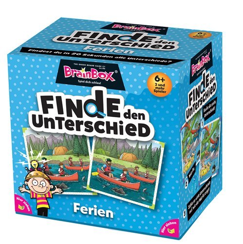 Bild: 5025822949165 | BrainBox, Finde den Unterschied Ferien (Kinderspiel) | Spiel | 2094916