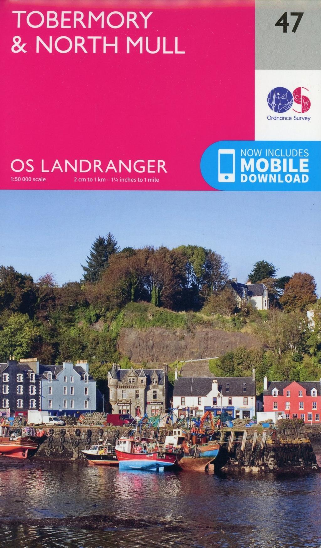 Cover: 9780319261453 | Tobermory &amp; North Mull | Ordnance Survey | (Land-)Karte | Englisch