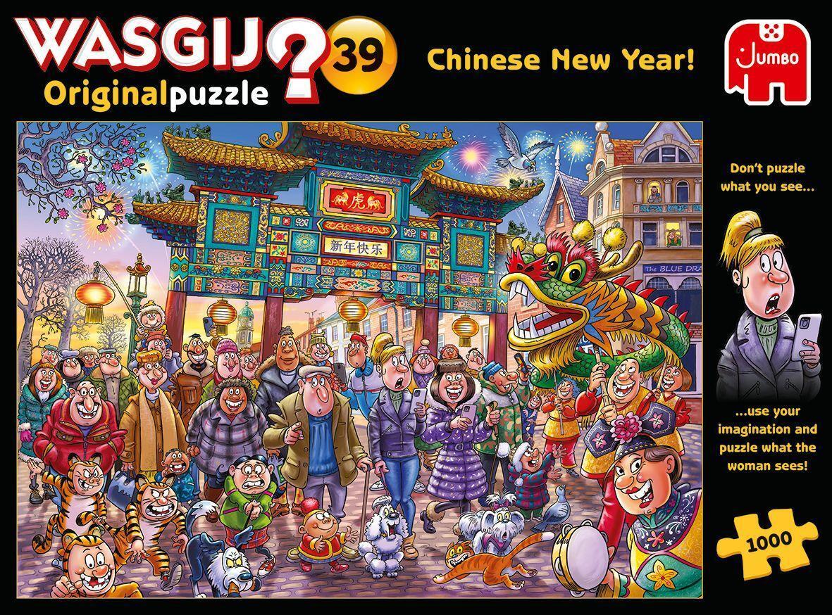 Bild: 8710126250112 | Wasgij Original 39 - Chinese New Year! - 1000 Teile | Spiel | Deutsch