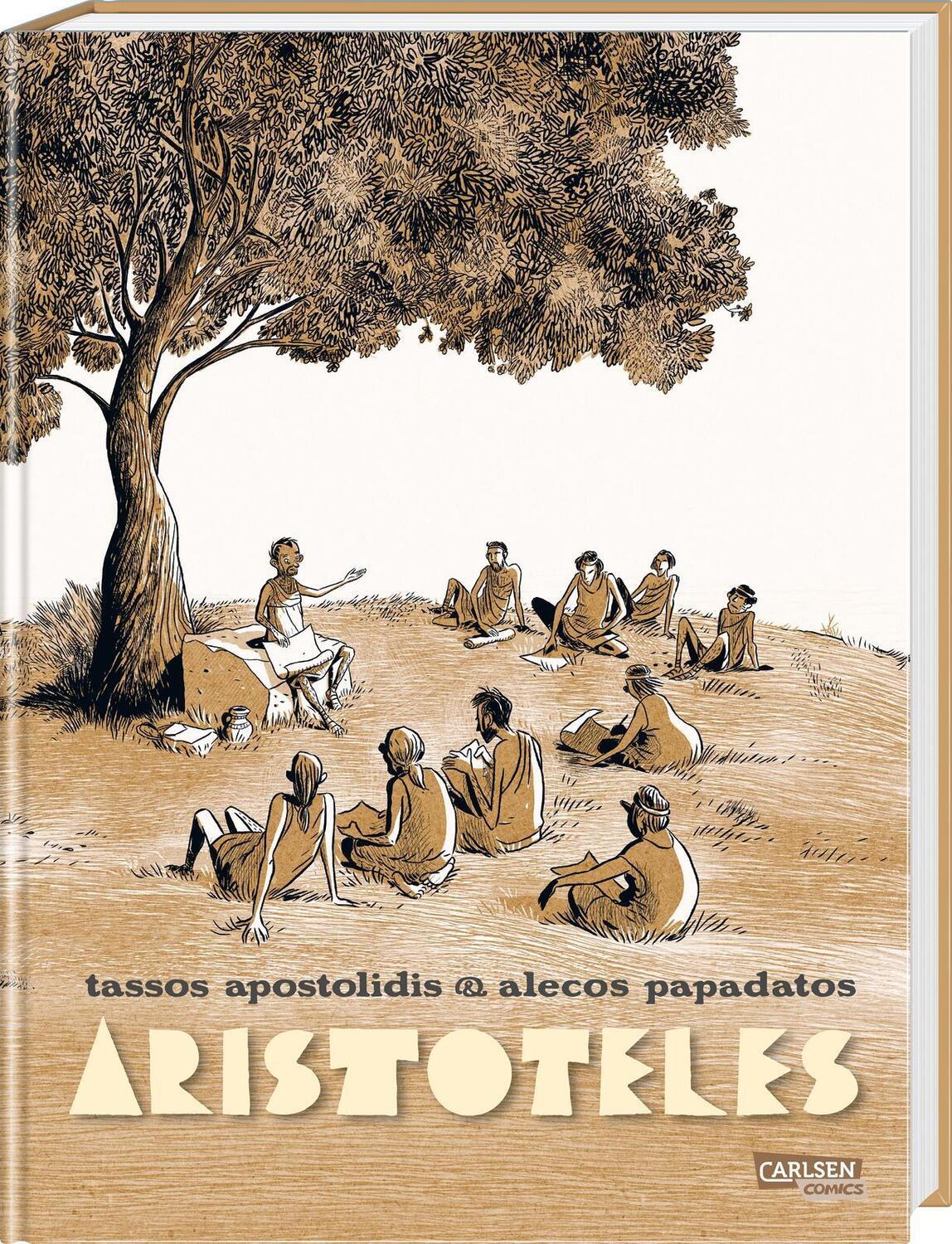 Cover: 9783551778857 | Aristoteles - Die Graphic Novel | Tassos Apostolidis | Buch | 220 S.